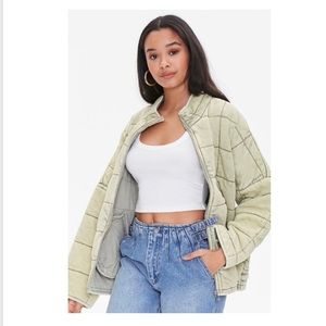 Forever 21 quilted jacket